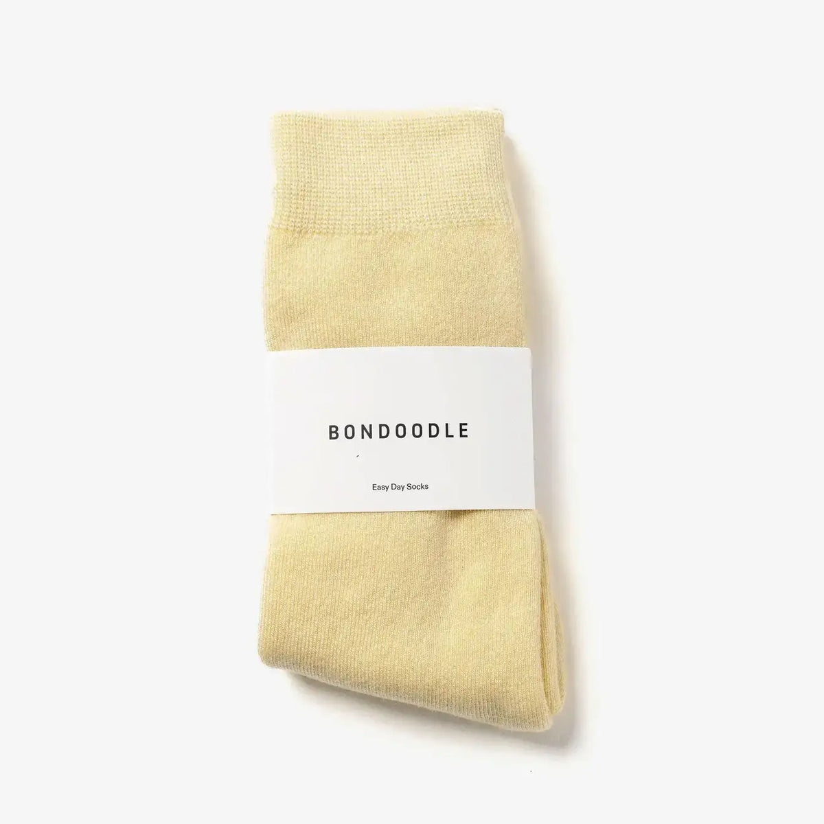 Chaussettes longe ultra-douces - Jaune banane