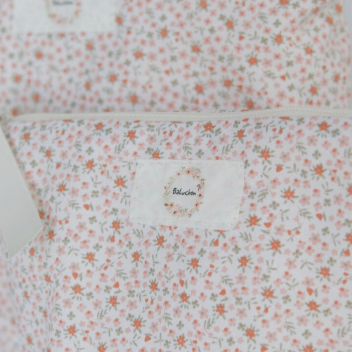 Trousse (petite) - Rose &amp; rouge