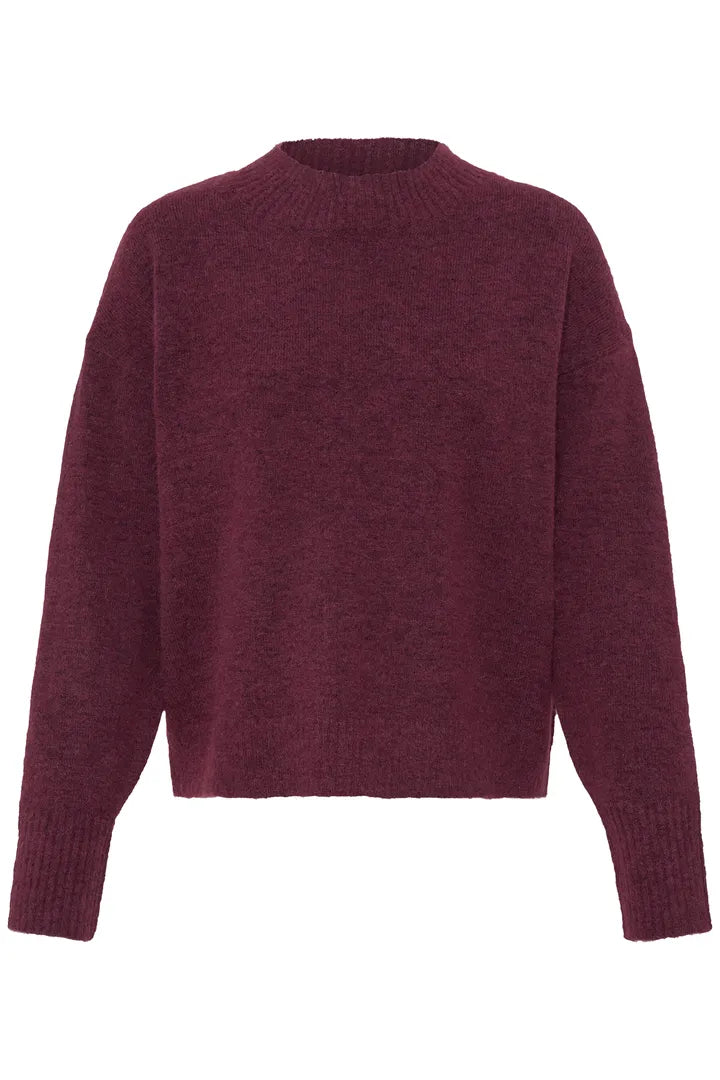 Tricot col rond - Sage