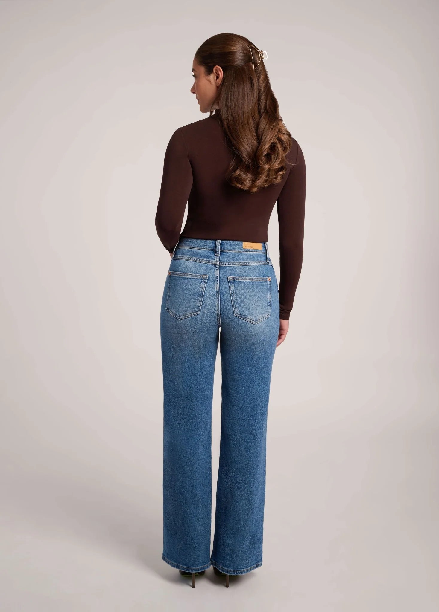 Jeans jambe large - Lily