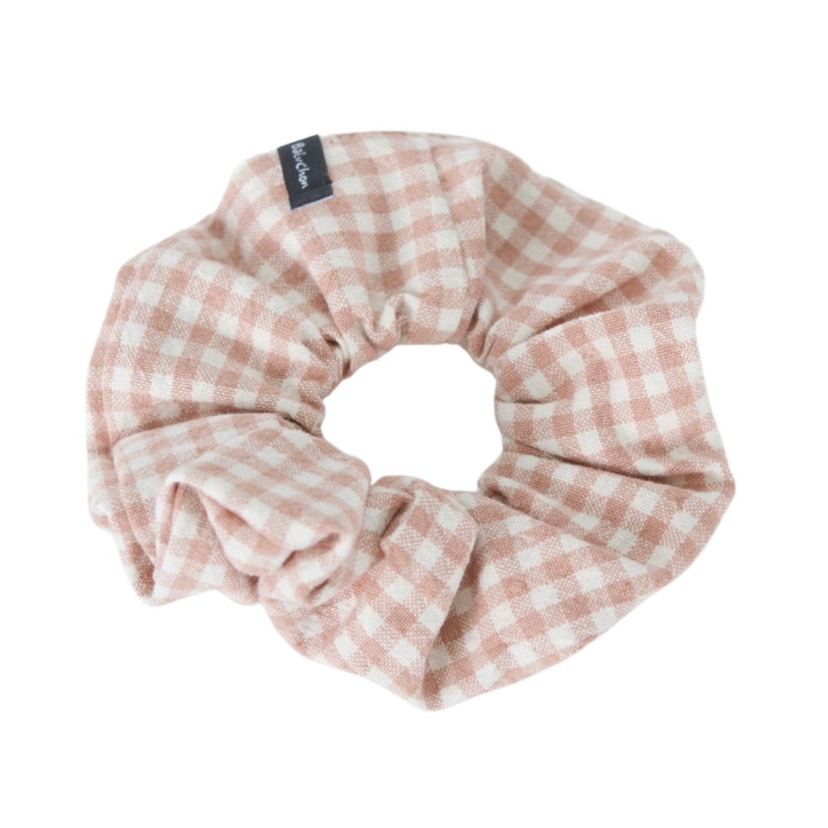 Chouchou pour cheveux - Vichy rose