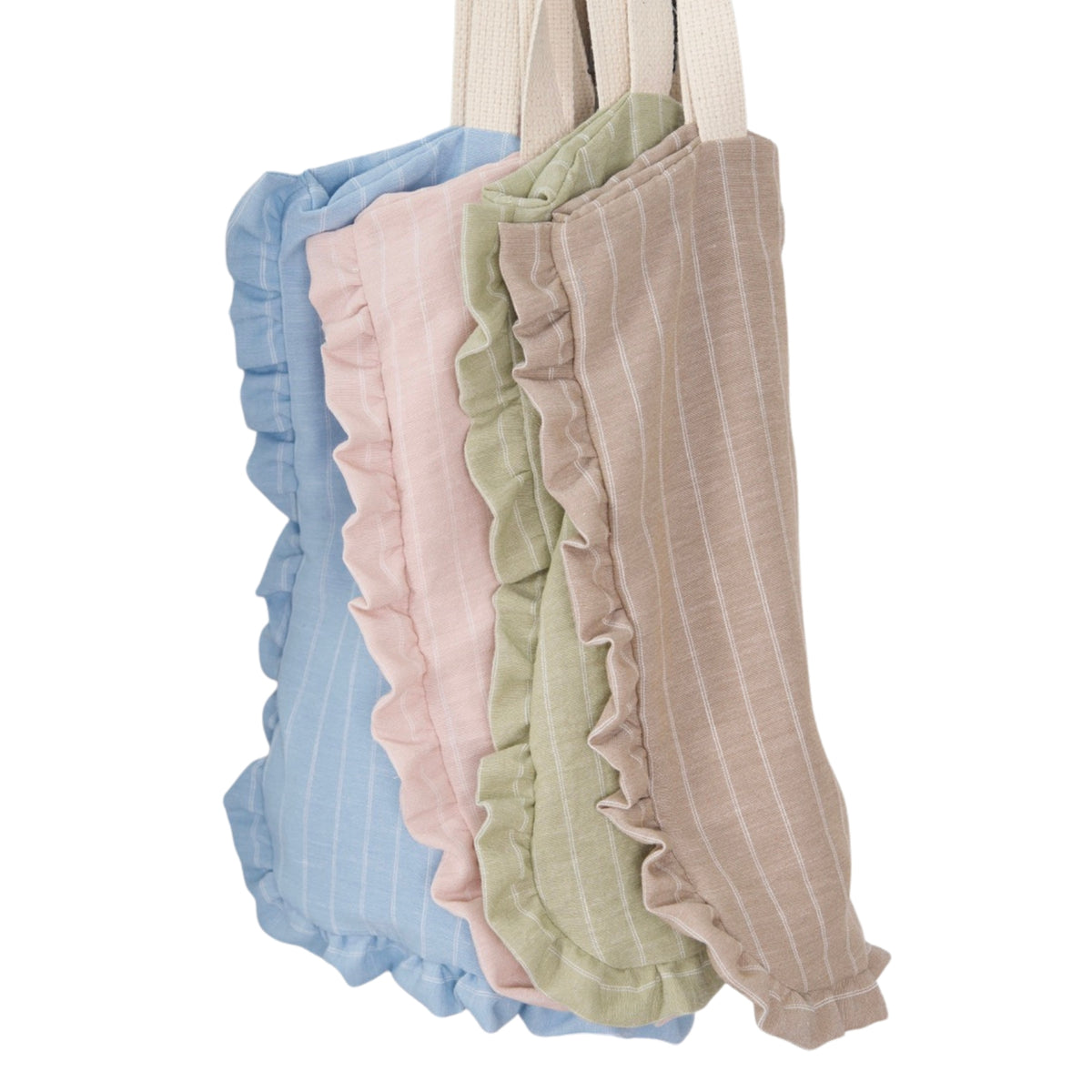 Sac fourre-tout à froufrous - Taupe