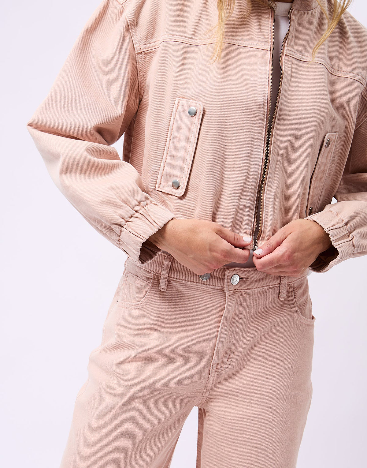 Jacket cropped - Unwind-Frosty (Rose)