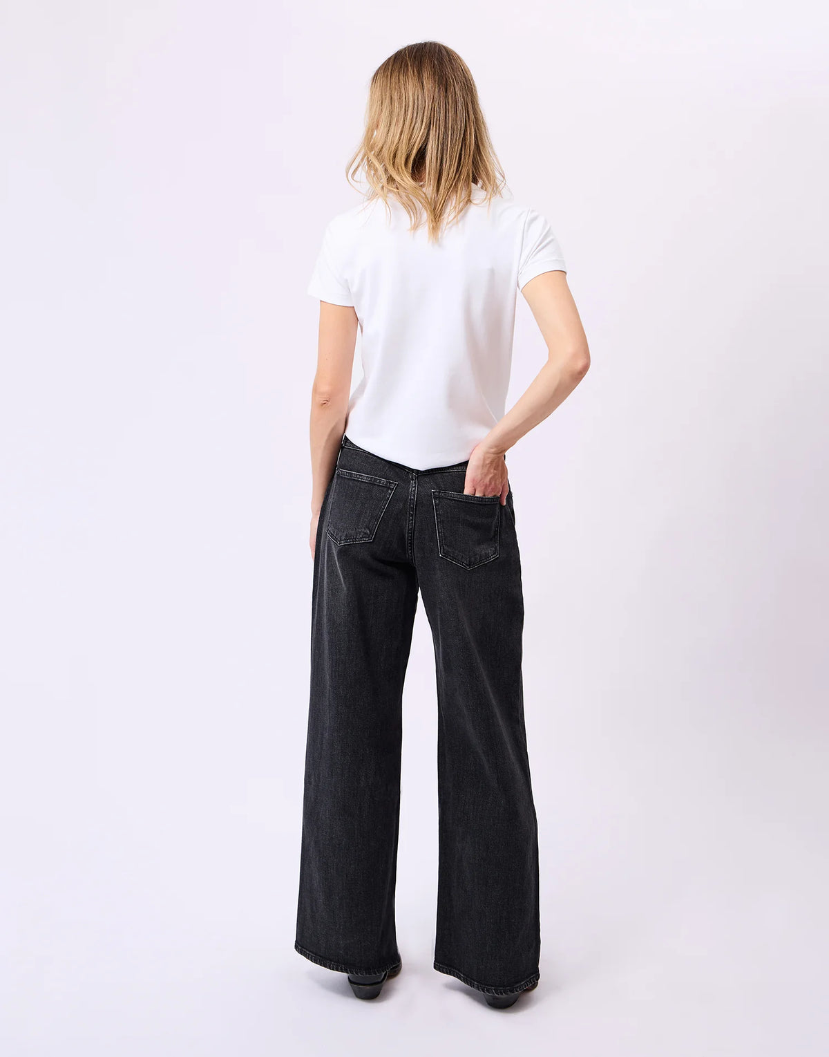 Jeans Lily wide leg - Ashwood