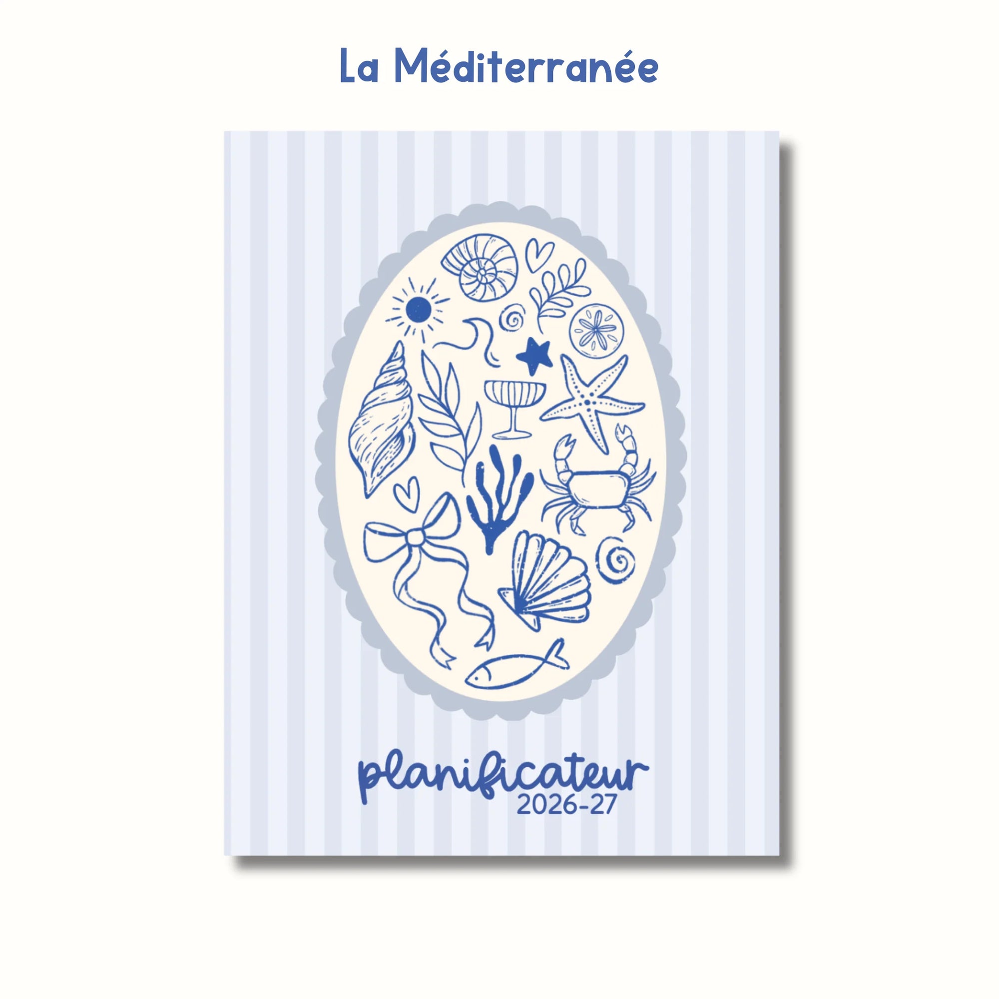 Planificateurs 6 périodes 2026/2027 - La méditerranée