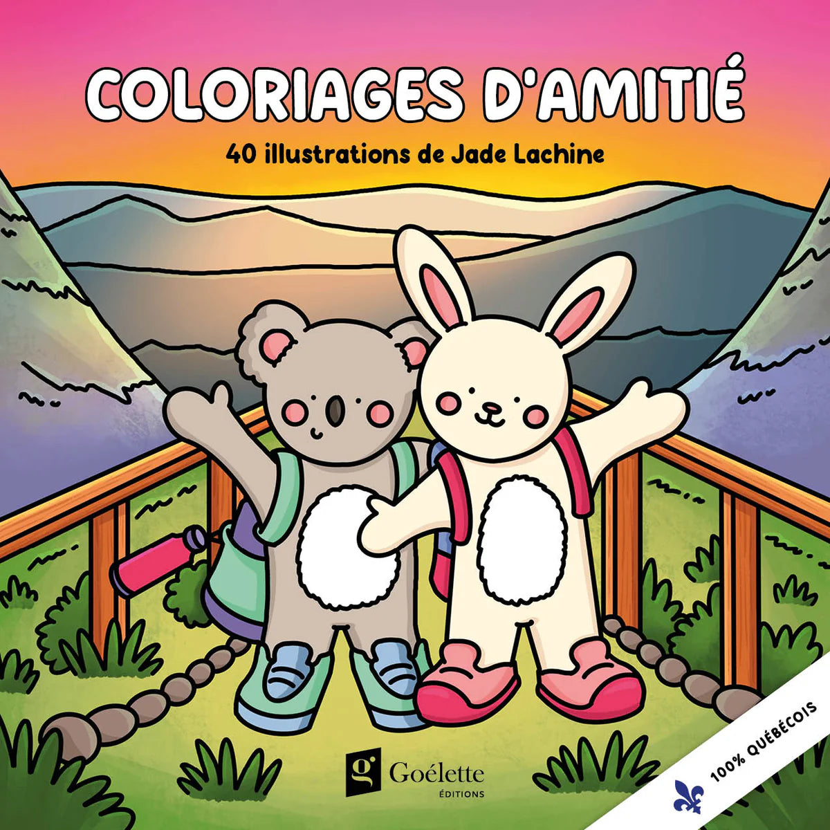 Cahier de coloriage - L'amitié