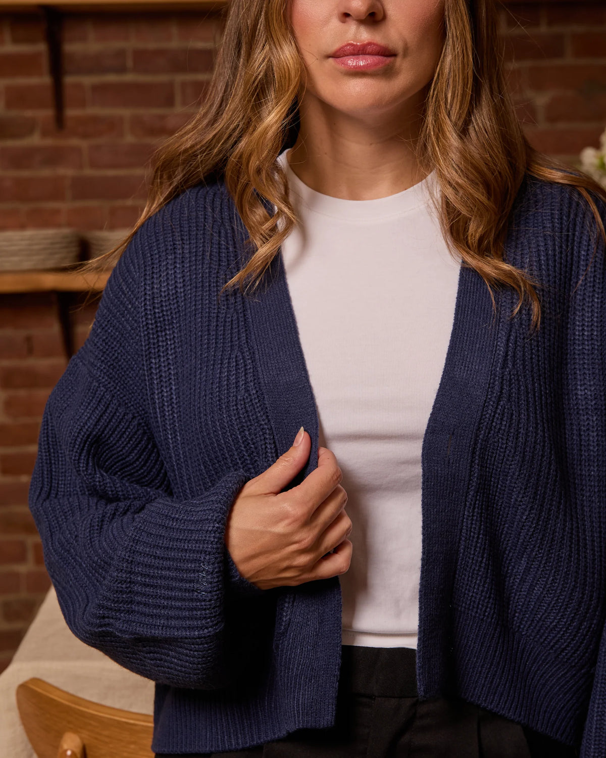 Cardigan à boucle amovible - Selena