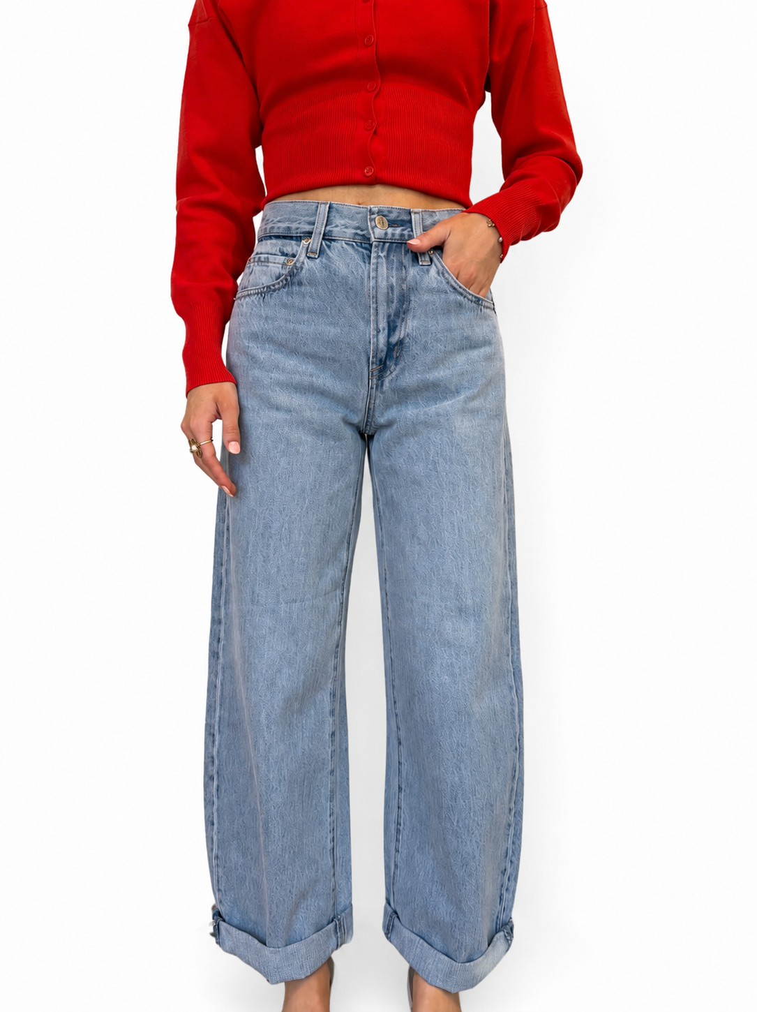 Jeans taille haute - The show off