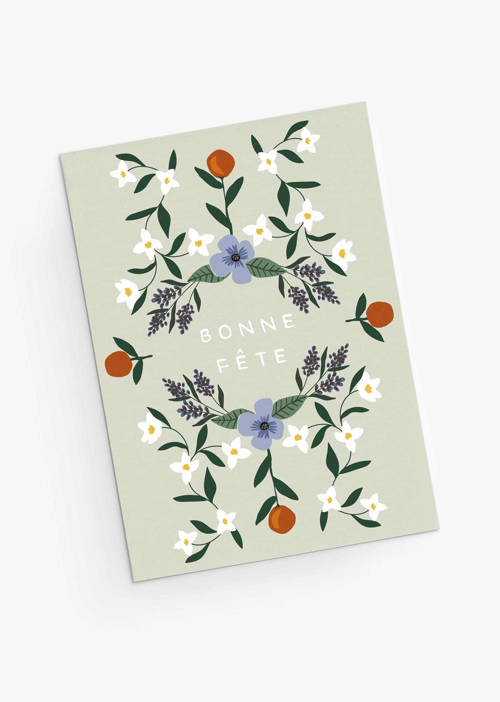 Carte de voeux illustrée - Fiesta colorée