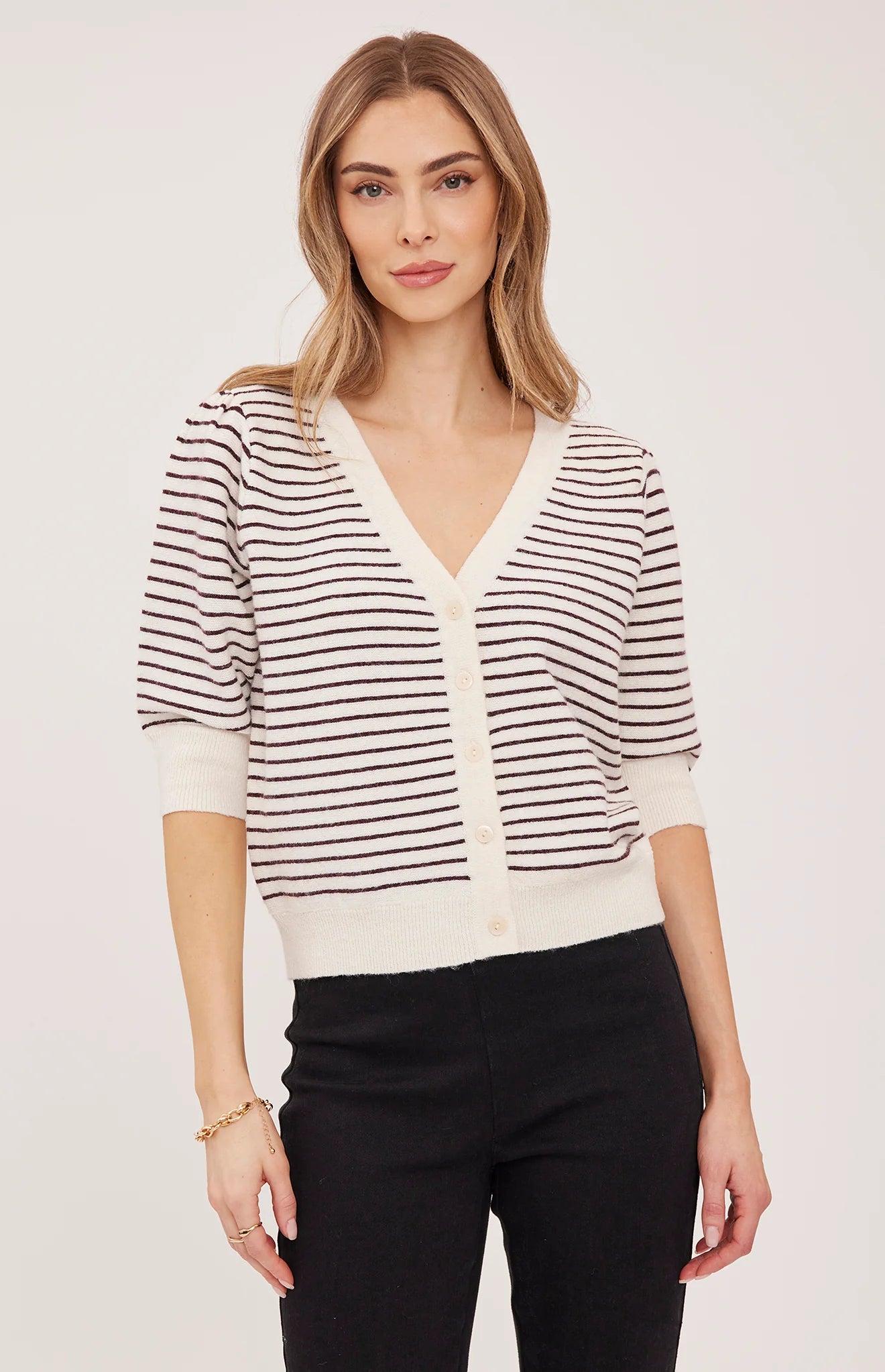Cardigan à rayures - Hildi