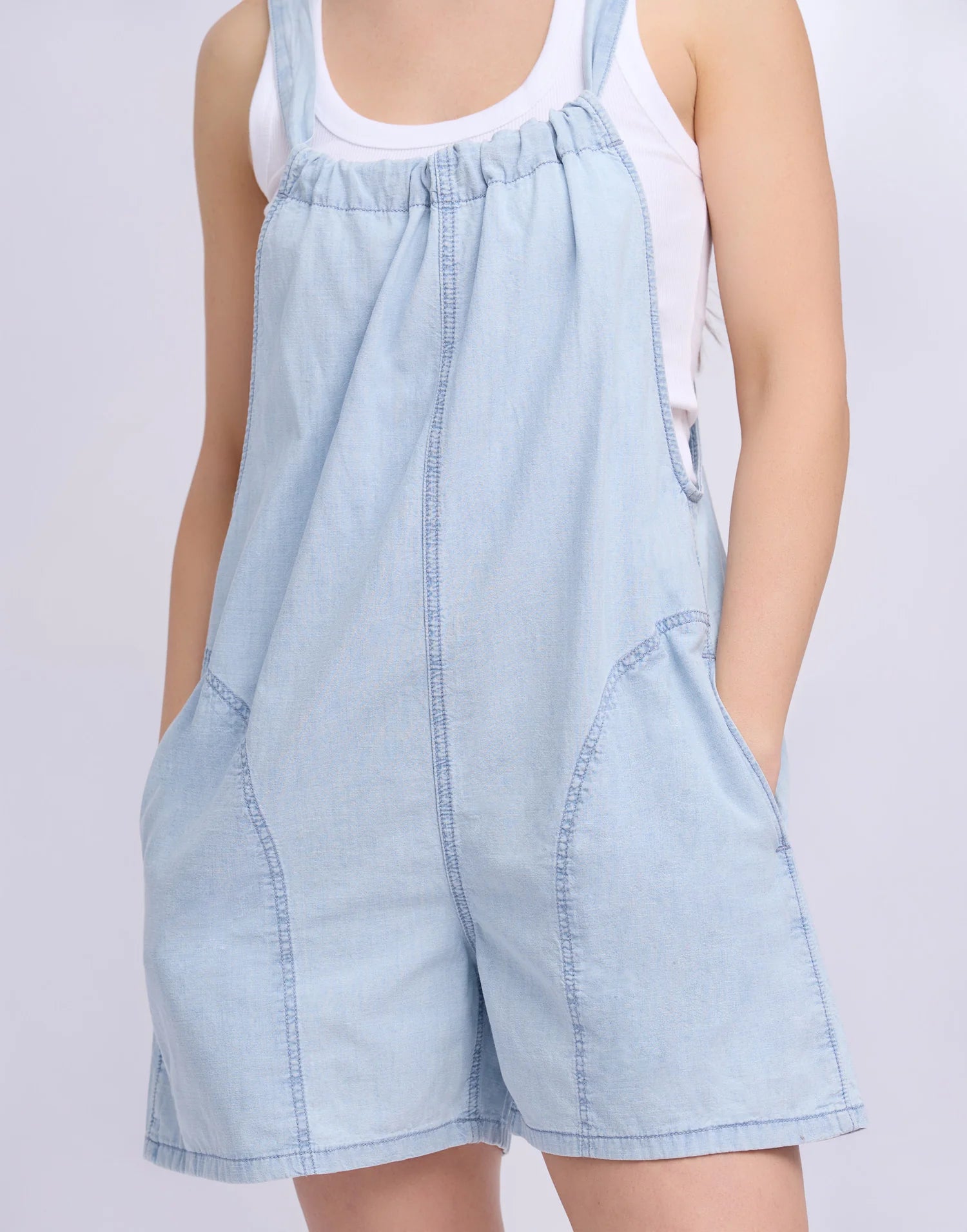 Romper - Overall Shorts