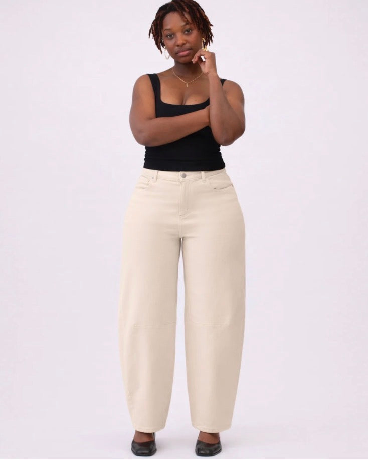 Jeans relaxed barrel - Malia