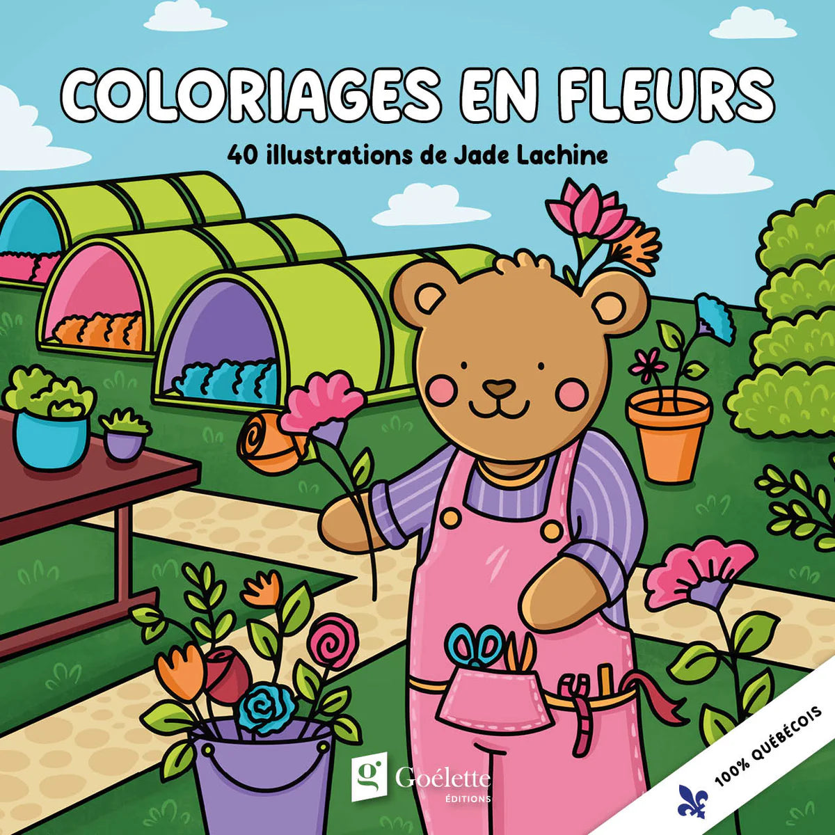 Cahier de coloriage - En fleurs
