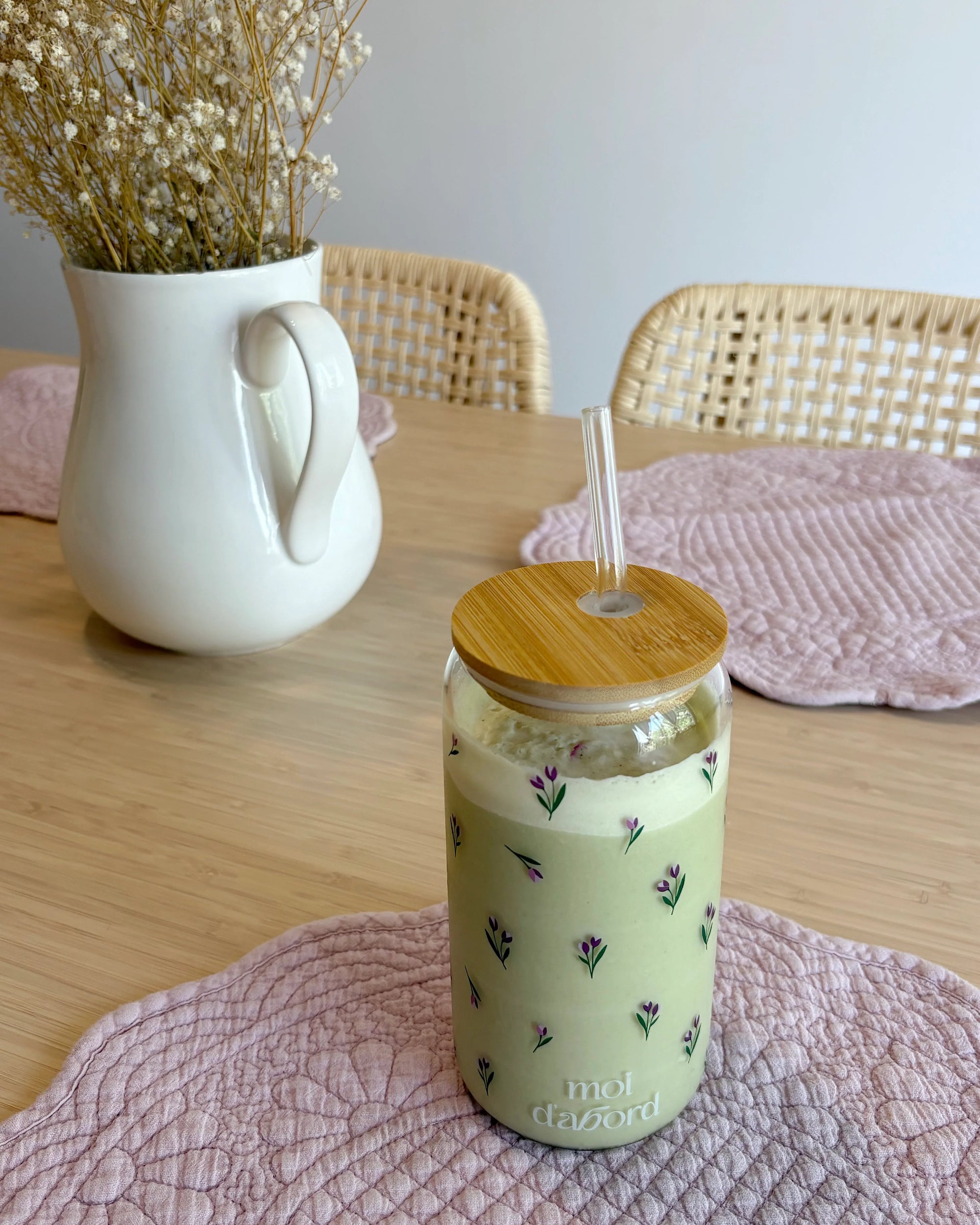 Tumbler en verre - Tulipe