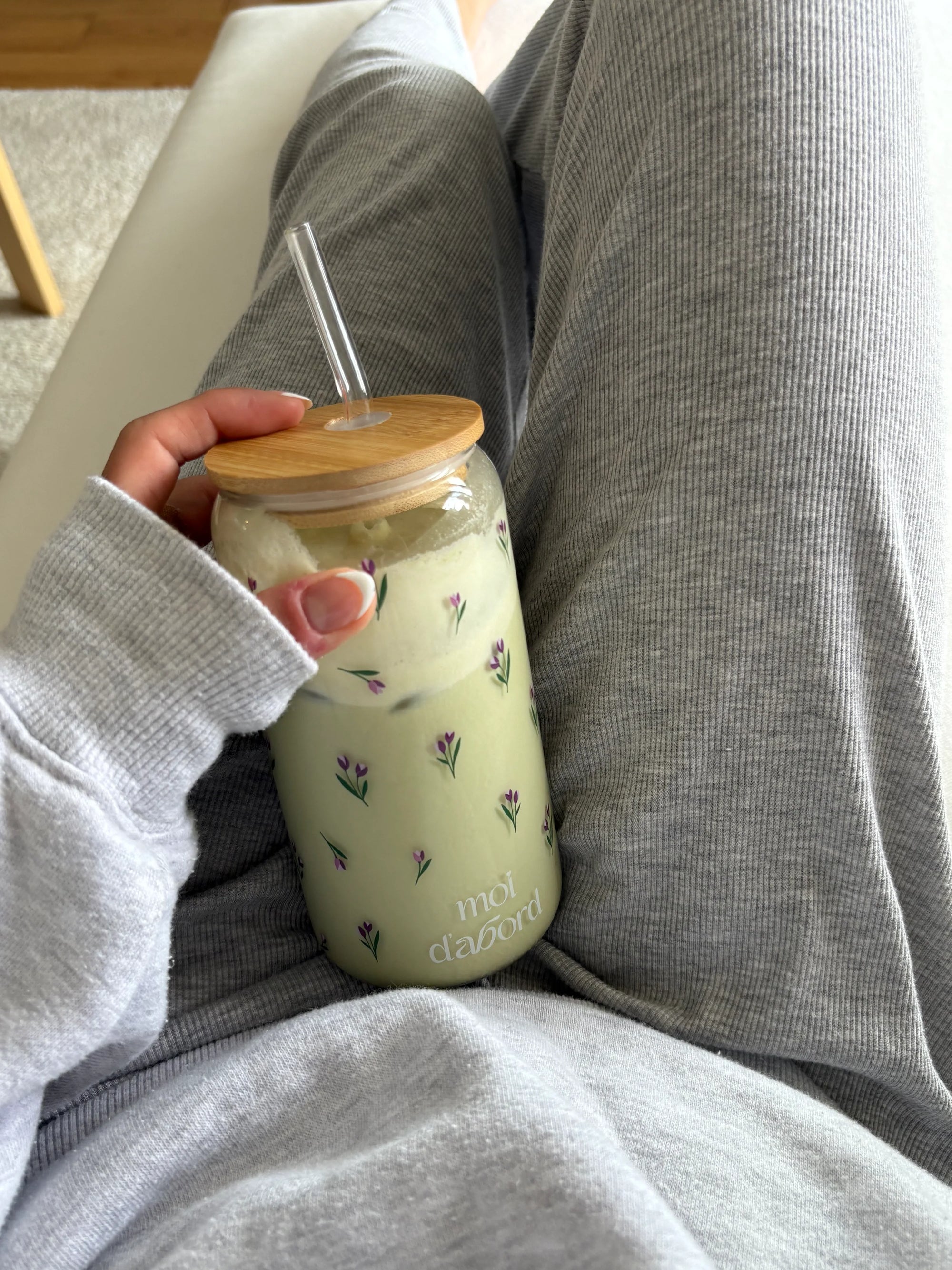 Tumbler en verre - Tulipe