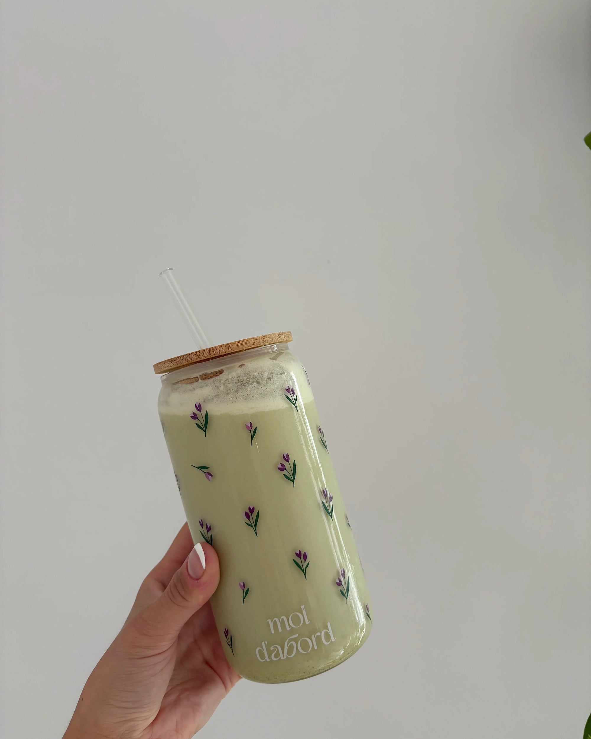 Tumbler en verre - Tulipe