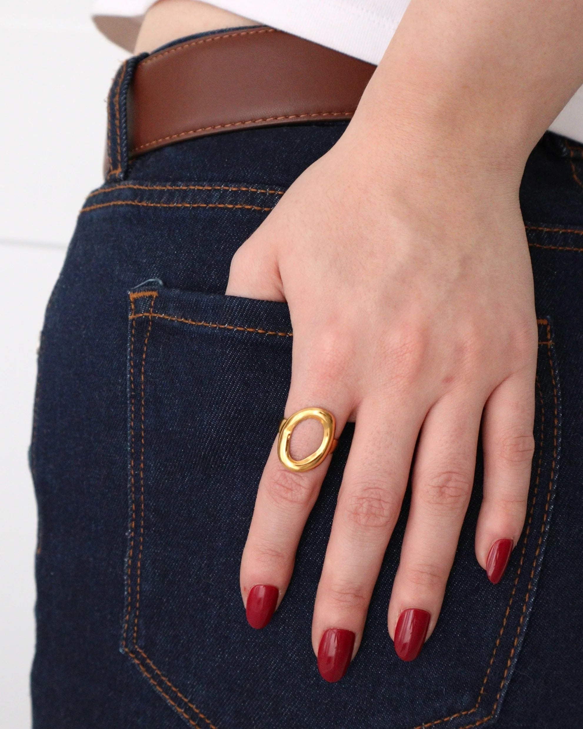 Bague ajustable - Mini halo
