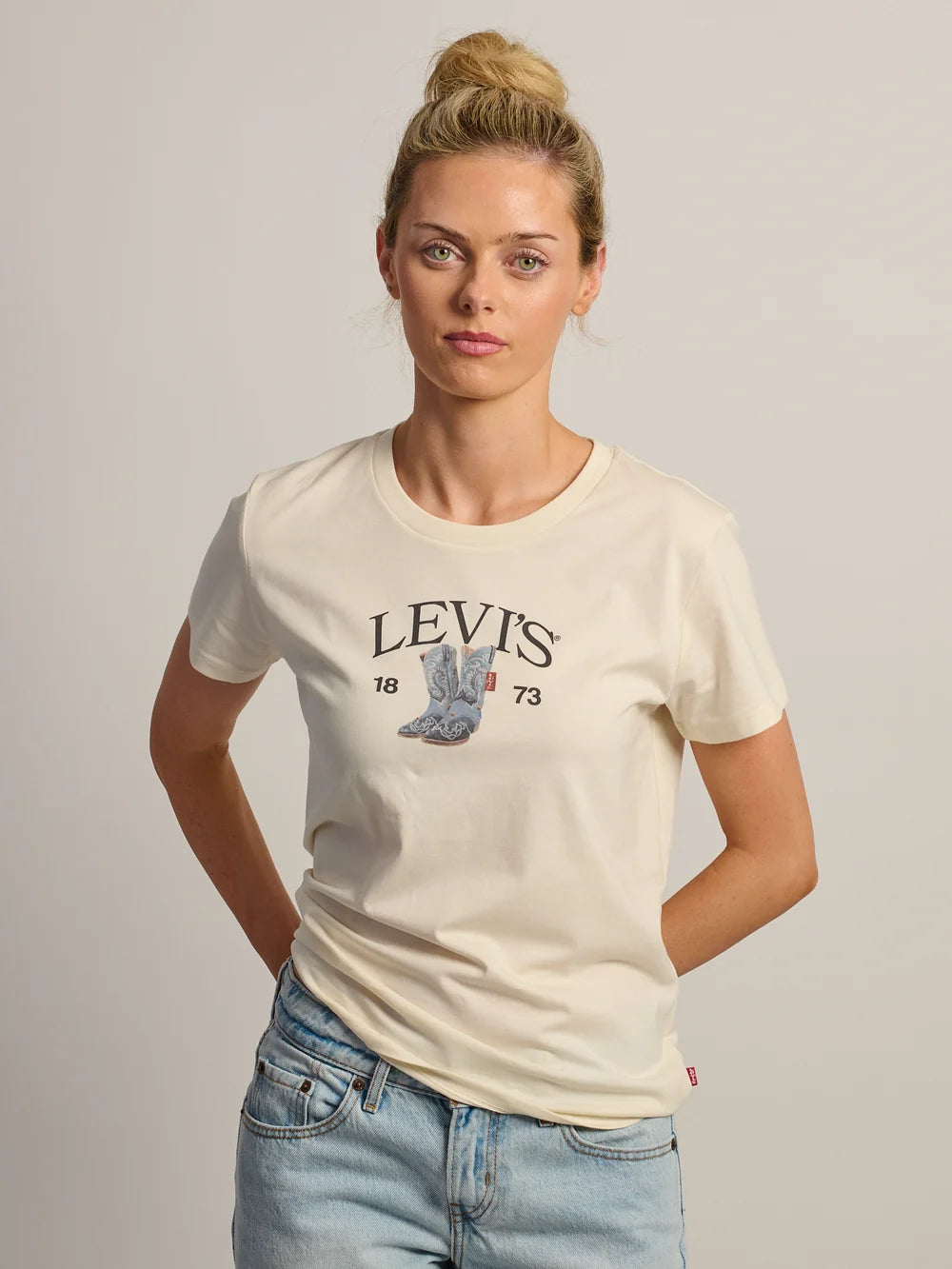 T-shirt - Boots egret