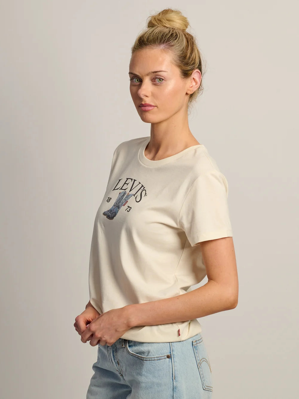 T-shirt - Boots egret