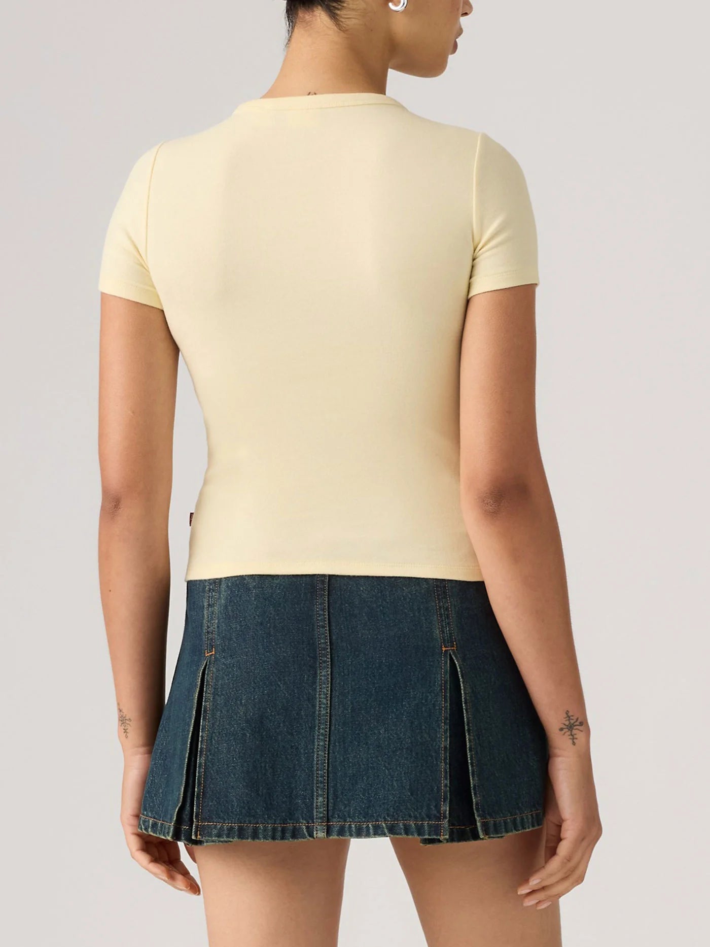 T-shirt - Hayes jaune beurre