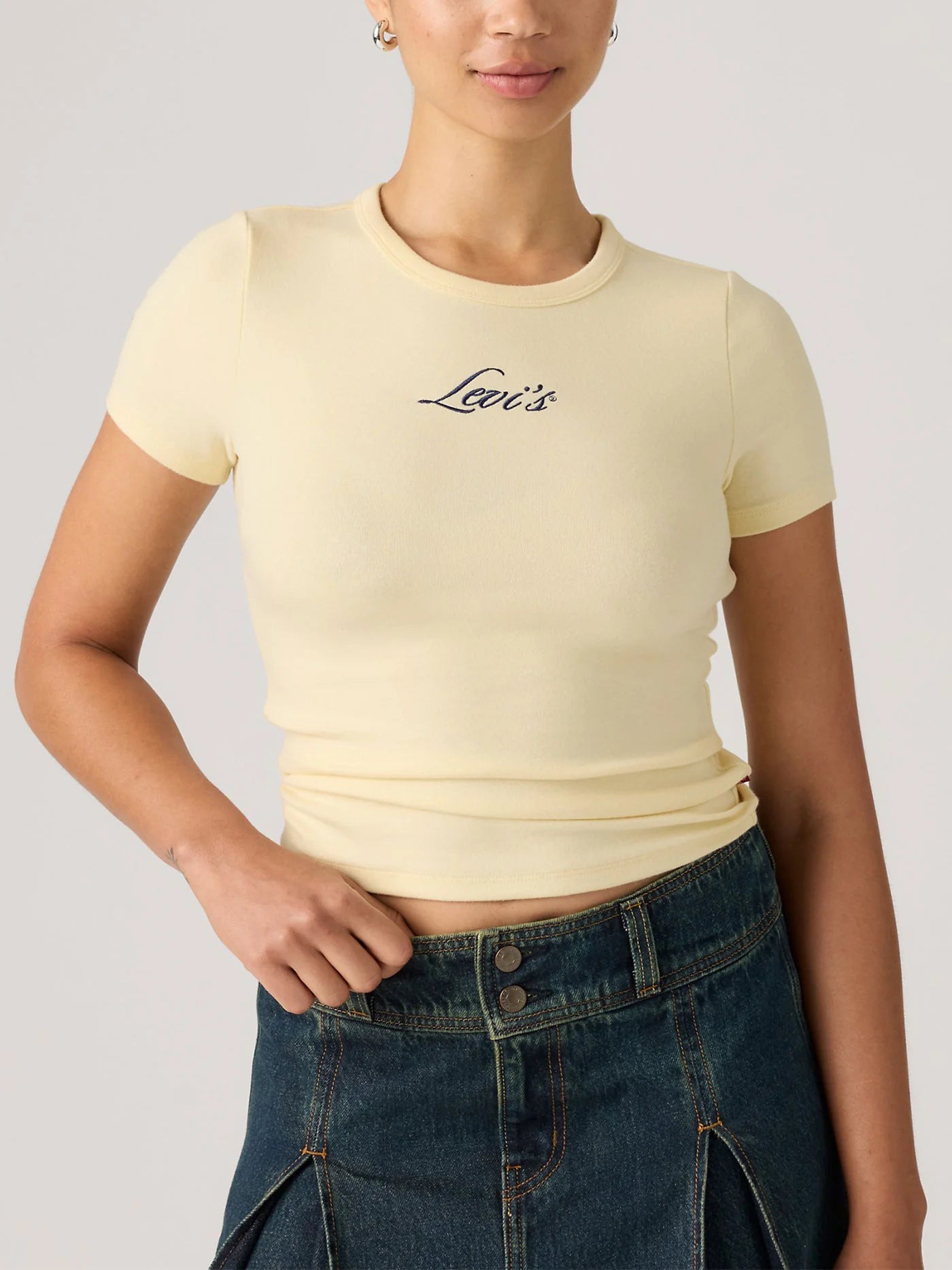 T-shirt - Hayes jaune beurre
