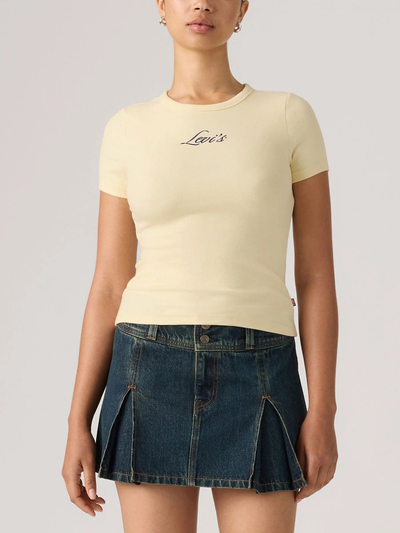 T-shirt - Hayes jaune beurre
