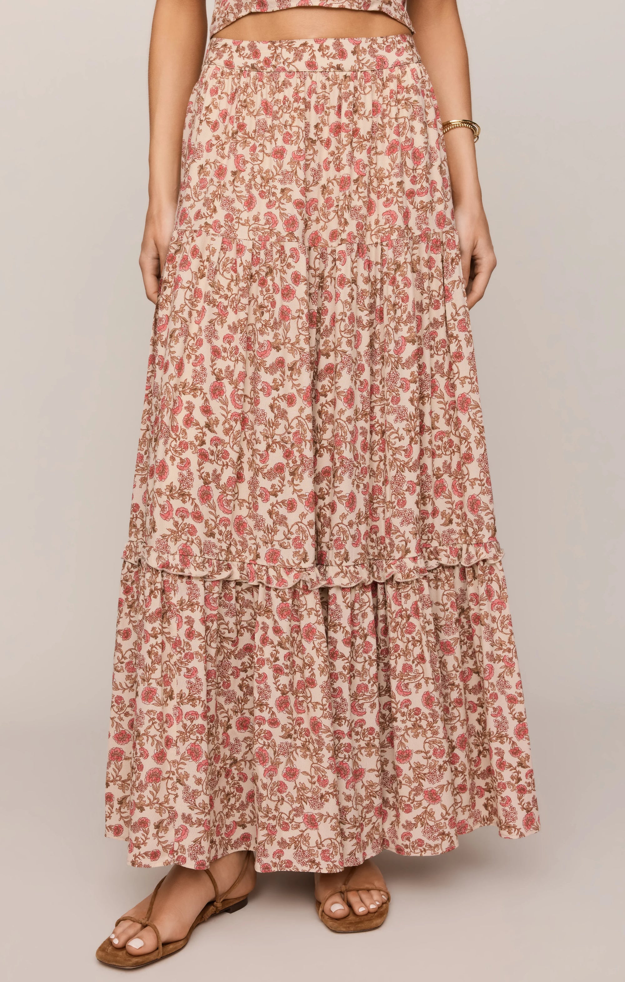 Jupe maxi - Mora floral