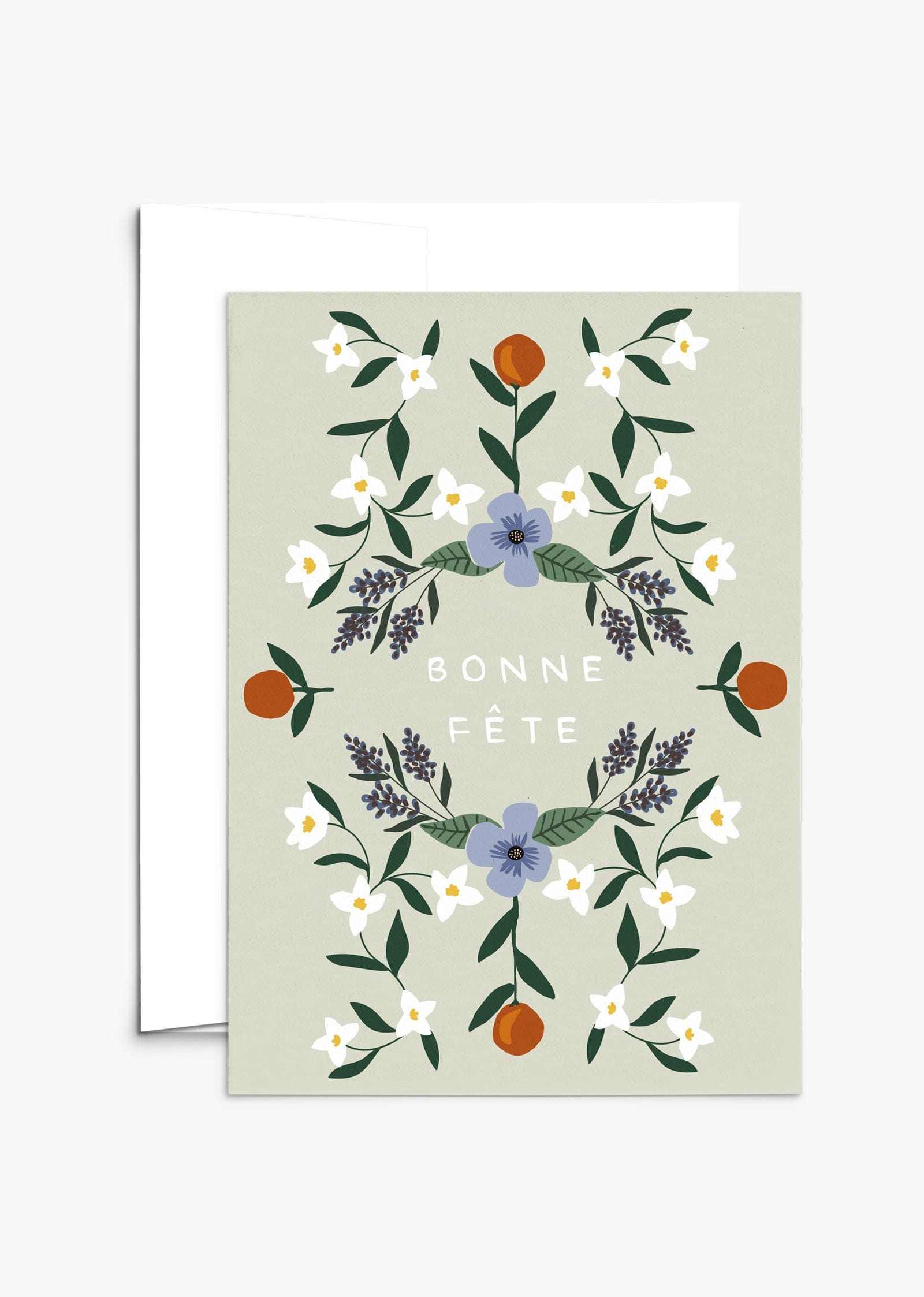 Carte de voeux illustrée - Fiesta colorée