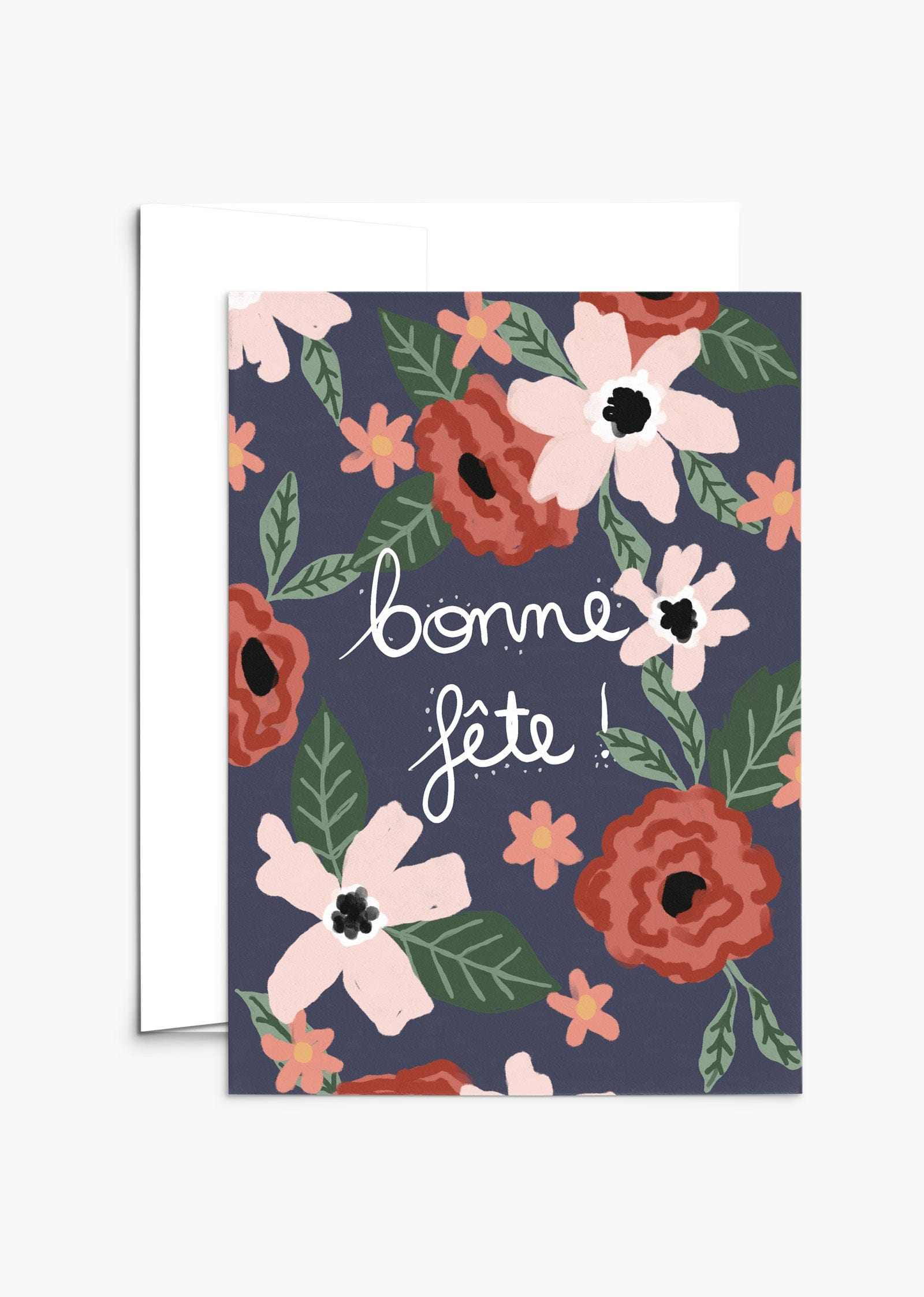 Carte de voeux illustrée - Bonne fête