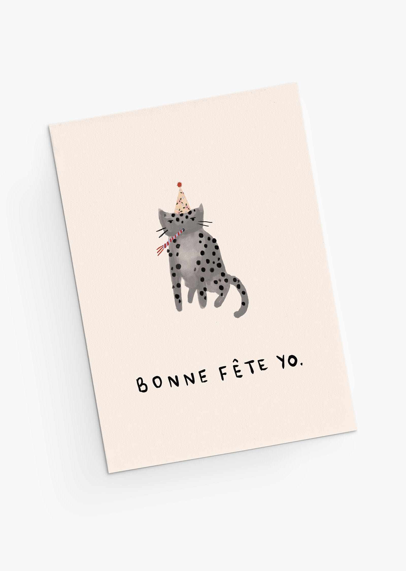 Carte de voeux illustrée - Bonne Fête yo