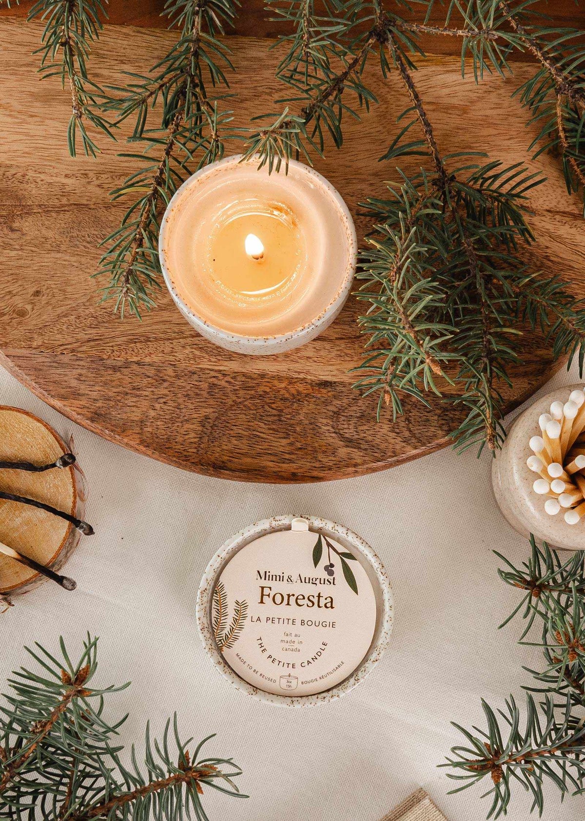 Bougie de soja 3oz- Foresta