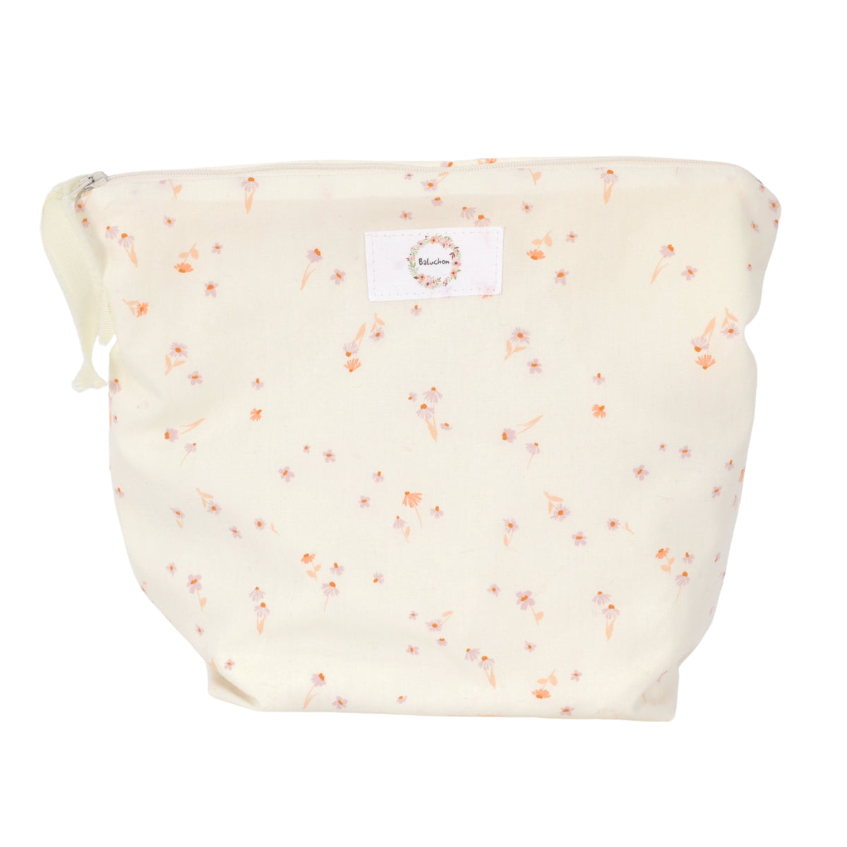 Trousse (moyen) - Fleurs jaunes