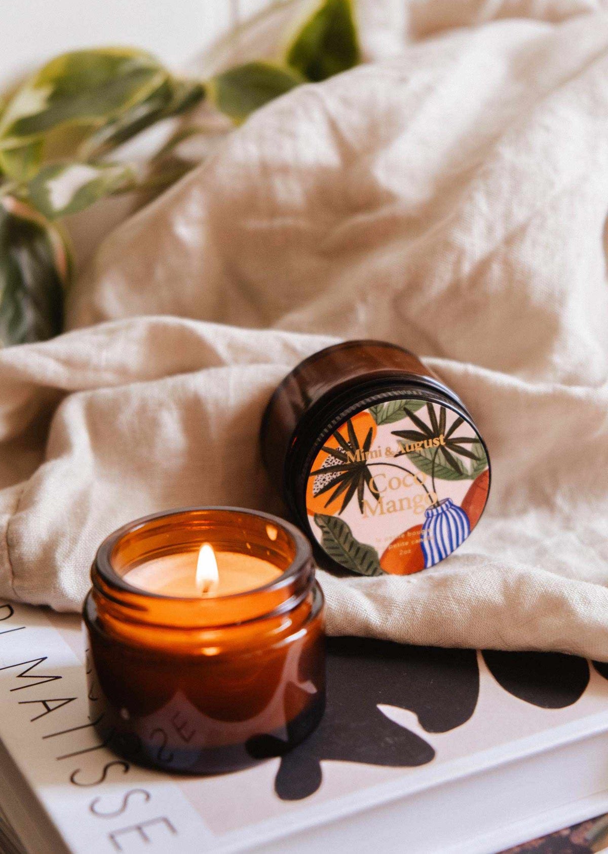 Bougie de soya 2oz - Coco mango